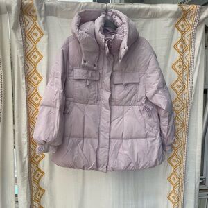 Light Purple Puffer Jacket